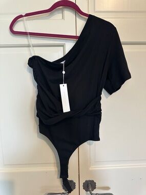 Johnathan simkhai one shoulder bodysuit. New with tags
